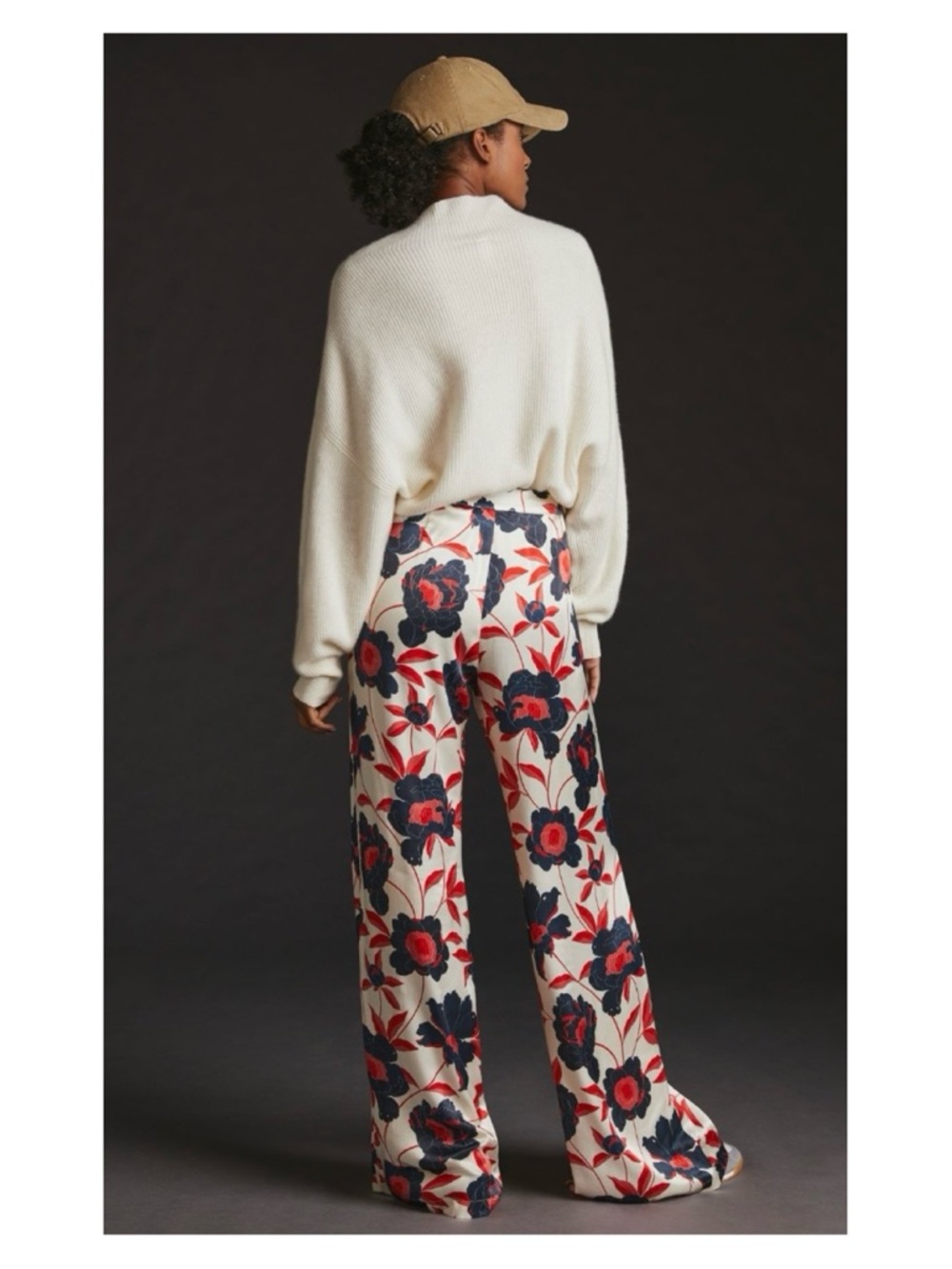 NWOT Anthropologie Corey Lynn Calter Printed Wide Leg Pants in Medium - Picture 3 of 11